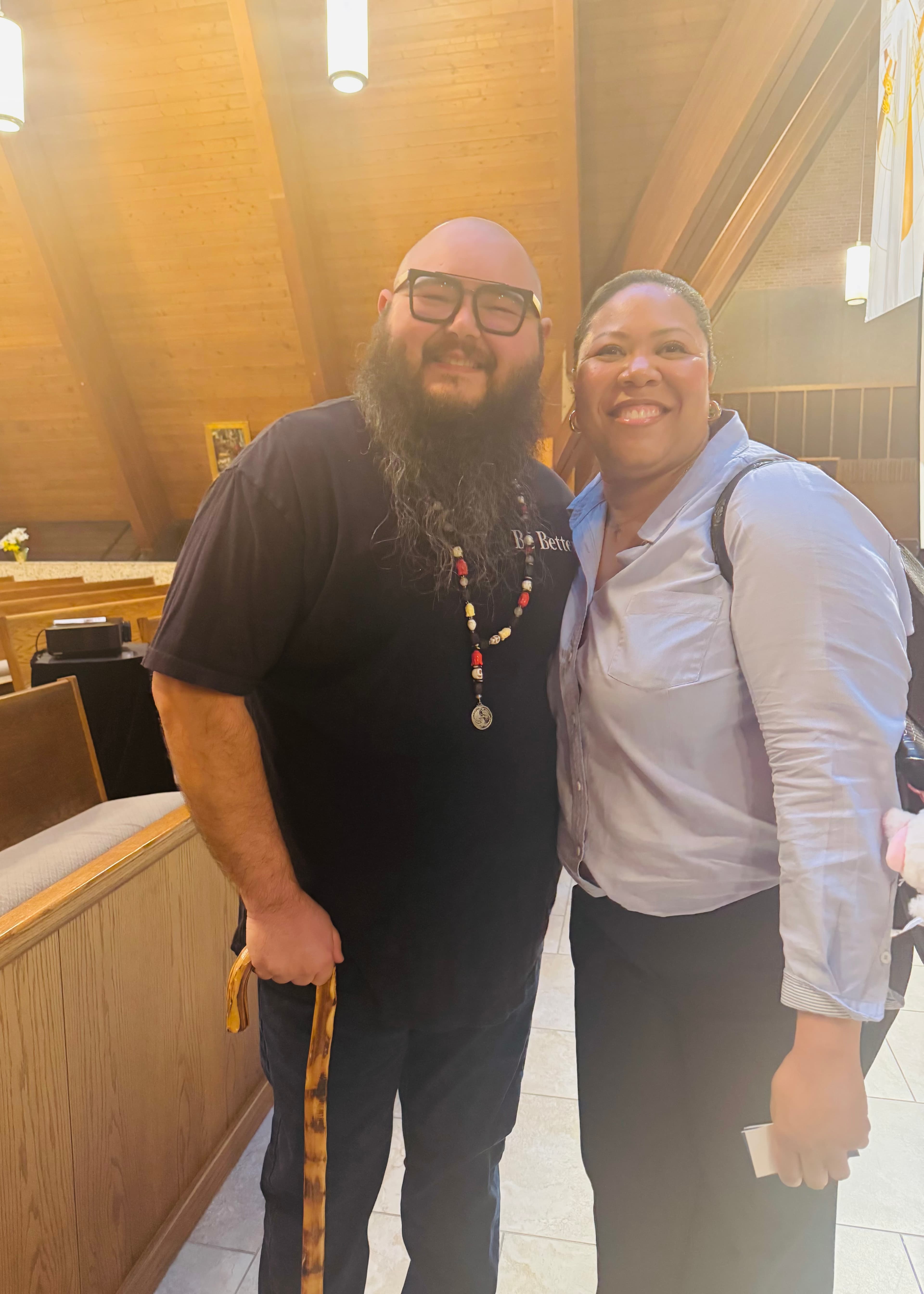 Romona Smith with Max Mendoza
